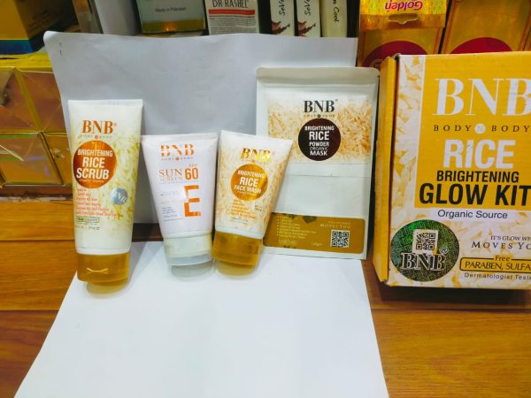 4 in 1BnB Rice Brightening Glow Kit