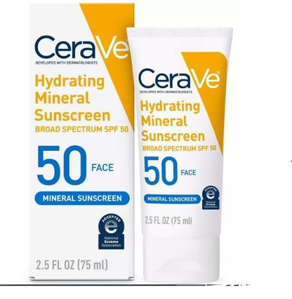 Cerave Sunscreen Face Lotion SPF 50