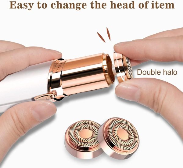 "Painless Facial Hair Remover – Smooth Skin in Seconds!"