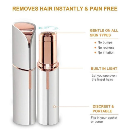 "Painless Facial Hair Remover – Smooth Skin in Seconds!"